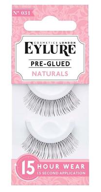 Mākslīgās skropstas Eylure Naturals 031, melna krās.