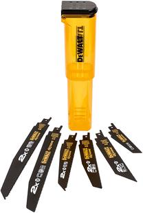 Tiesinių pjūklų geležtė Dewalt DT2440L-QZ, bimetalas, 228 mm, 6 vnt.