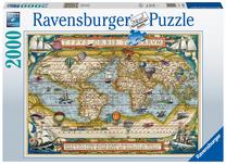 Dėlionė Ravensburger Around The World 16825, 75 cm x 98 cm, 2000 vnt., įvairių spalvų