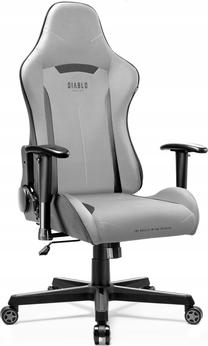 Žaidimų kėdė Diablo Chairs X-Starter, 51 x 67, juoda sp./pilka sp.