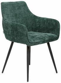 Valgomojo kėdė Homla Saroti Pop 894416, juoda sp./žalia sp., 59 cm x 57 cm x 79 cm