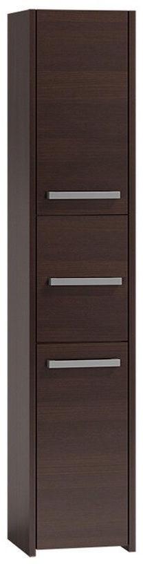 Vonios spintelė S43, ruda, 30 cm x 40 cm x 170 cm