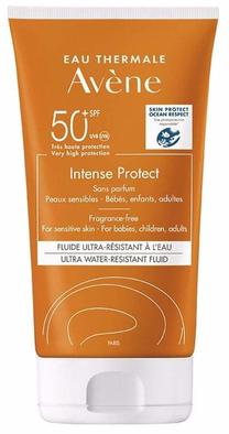 Priemonė įdegio priežiūrai kūnui/veidui Avene Intense Protect SPF50, 150 ml