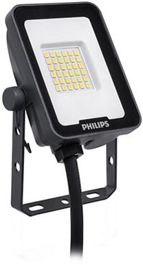 Prožektor ilma liikumisandurita, lakke või seina Philips Ledinaire Floodlights BVP164, 20 W, 2200 lm, 3000 °K, IP65, hall v.