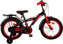 Vaikiškas dviratis, miesto Volare Thombike, juoda sp./raudona sp., 16"