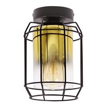 Светильник потолочный Candellux Lighting Jonera 31-49339, E27, 1 x 40 Вт, золотой цв. / черный цв.