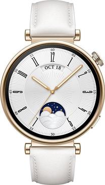 Viedais pulkstenis Huawei Watch GT 4 Aurora-B19L, zelta krās.