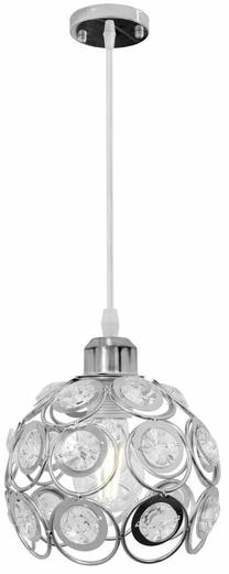 Valgusti lagi TooLight Crystal Ball, E27, 1 x 60 W, läbipaistev v./kroom v. / kroom v.