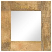 Spogulis VLX 246301, stiprināms, 50 cm x 50 cm, brūna krās.