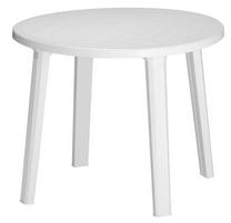 Lauko stalas Giove, baltas, 90 cm x 90 cm x 71 cm