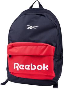 Skolas mugursoma Reebok Active Core Backpack S GD0030, zila krās., 45 cm x 13 cm x 23 cm
