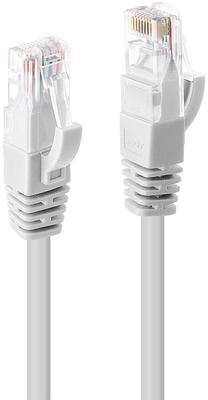 Сетевой кабель Lindy Cat.6 U/UTP PVC RJ-45, RJ-45, 7.5 м, белый цв.