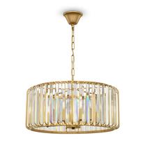 Šviestuvas kabinamas Maytoni Crystal MOD100PL-05G, E14, 0 °K, 5 x 60 W, skaidri sp. / aukso sp.