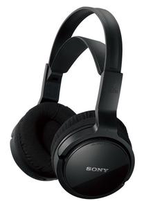 Ausinės Sony MDRRF811RK.EU8, juoda sp. Prekė su pažeista pakuote.