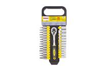 Galviņu un uzgaļu komplekts WMC Tools 2028-5, HEX, 4 - 13 mm, 1/4"