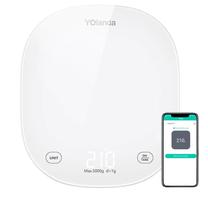 Elektroniski virtuves svari Yolanda CK10A Smart, balta krās.