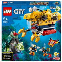 Konstruktorius LEGO City Vandenyno tyrimų povandeninis laivas 60264, 286 vnt.