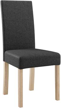 Стул для столовой ADRK Nola II, черный цв./дуб сонома цв., 41 см x 46 см x 97 см