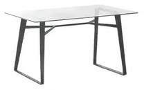Stalas, skaidri sp., 140 cm x 80 cm x 74 cm