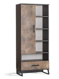 Pastatoma lentyna Kalune Design Cosmos, ruda sp., 77 cm x 77 cm x 183 cm