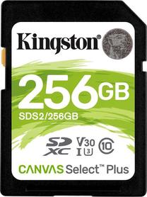 Atminties kortelė Kingston SDS2, 256 GB, 100 Mb/s - 85 Mb/s