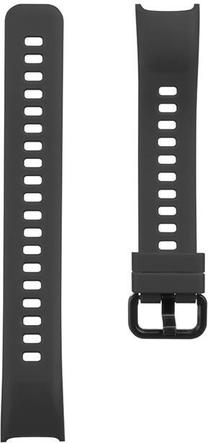 Dirželis Tactical, 444 Silicone Band for Huawei Band 4, juoda sp.