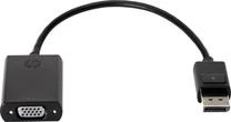 Adapteris HP DisplayPort to VGA F7W97AA VGA female, Display port male, 1.2 m, melna krās.