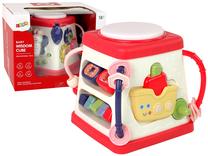 Развивающая игра Lean Toys Wisdom Cube, 14 см, EN, многоцветный
