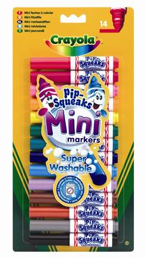 Flomasteriai Crayola Mini, vienpusiai, 14 vnt.