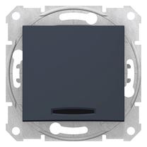 Slēdzis Schneider Electric Sedna SDN1500170, 1 kl, melna krās.