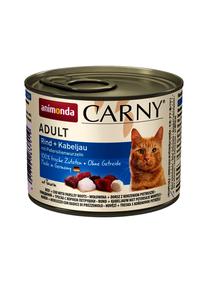 Šlapias kačių maistas Animonda Carny Adult, jautiena/žuvis, 0.2 kg