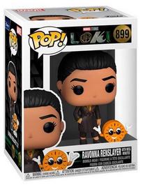 Komplekts Funko Pop! Marvel Loki Ravonna Renslayer & Miss Minutes 899, 9 cm, 2 gab., daudzkrāsaina