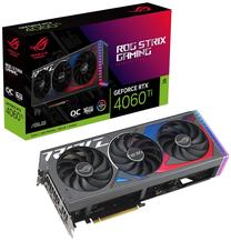Vaizdo plokštė Asus GeForce RTX™ 4060 Ti ROG-STRIX-RTX4060TI-O16G-GAMING, 16 GB, GDDR6