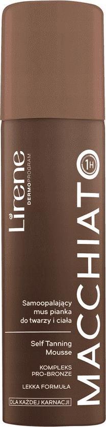 Pašiedeguma putas Lirene Macchiato, 150 ml