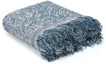 Lovatiesė Mijolnir Linen 336EPJ0434, mėlyna sp., 170 cm x 220 cm
