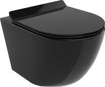 Туалет, подвесной Mexen Lena Rimless, с крышкой, 360 мм x 480 мм