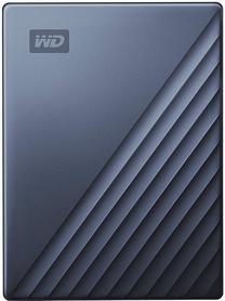 Cietais disks Western Digital My Passport Ultra, HDD, 2 TB, zila krās./melna krās.