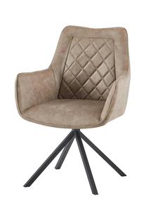 Valgomojo kėdė Kayoom Aeron 125, matinė, pilkai ruda sp., 59.5 cm x 62 cm x 89 cm