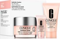 Veido priežiūros priemonių rinkinys Clinique Hydrate & Glow, 85 ml