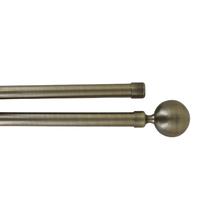 Karnizas Luance Paloma Double, 210 - 380 cm, Ø 19 mm, bronzos sp.
