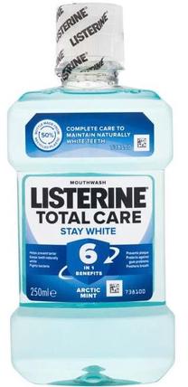 Burnos skalavimo skystis Listerine Total Care Stay White, 250 ml