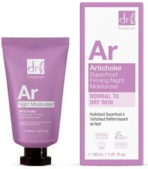 Naktinis veido kremas Dr. Botanicals Artichoke Superfood, 30 ml