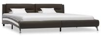 Lova dvigulė VLX Bed Frame, 140 x 200 cm, pilka sp., be čiužinio, su grotelėmis