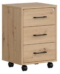 Sahtliplokk Space Office S479-KTN3S-DASN, tamm v., 62.5 cm x 37 cm x 42 cm