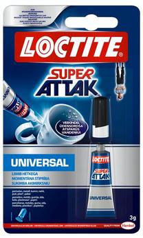 Клей универсальный Loctite Super Attak, 0.003 кг