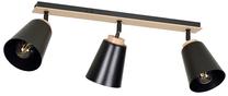 Valgusti lagi Emibig Atlas 3 725/3, E27, 3 x 15 W, must v. / must v., 15 x 20 cm