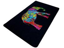 Vonios grindų kilimėlis Foutastic Olifant 359CHL4471, juoda sp., 70 cm x 120 cm