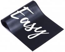 Pasipriešinimo guma Easy Fitness Heavy Resistance Band, 120 cm x 15 cm x 0.7 cm, juoda sp.