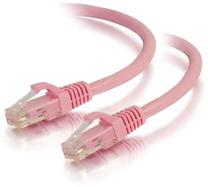 Сетевой кабель C2G RJ-45, RJ-45, 1 м, розовый цв.
