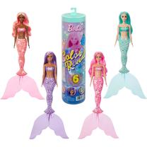 Кукла с аксессуарами, русалка Mattel Barbie Color Reveal JMW61, 30 см, (цвет/дизайн выбирается случайным образом)